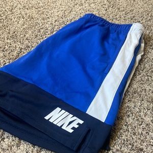 Nike athletic shorts.